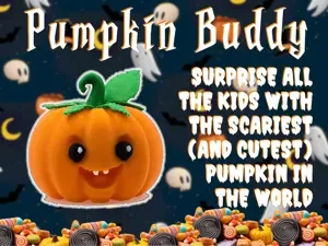 Pumpkin Buddy - Mini Cute Halloween Pumpkin