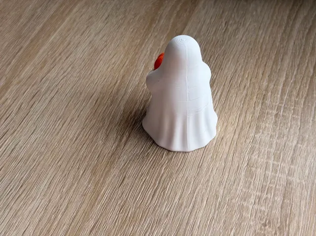 Cute Ghost |NO AMS| Swith Pumpkin LED Tea Light — Image 4 of 10