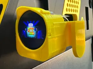 P1S AMS Riser V2 Panda Knomi Mount Left/Right Side