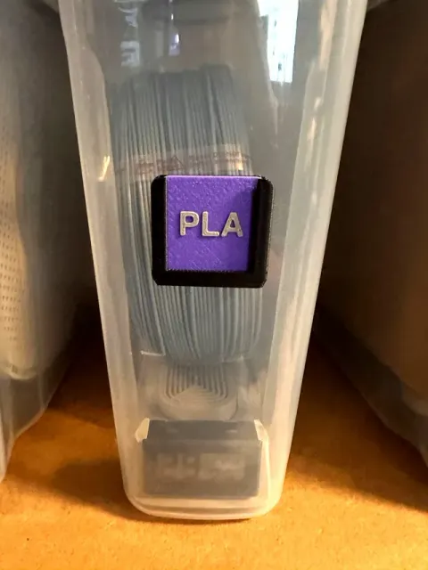 Filament Swatch Labels 52x + Holder + Storage — Фото 6 из 6