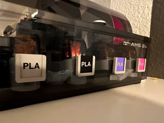 Filament Swatch Labels 52x + Holder + Storage — Фото 5 из 6