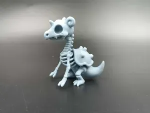 Lapras Skeleton 3D Model Pokemon Kawaii - Anime