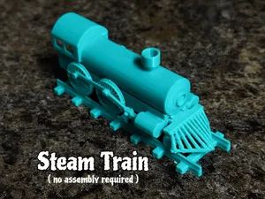 Train Steam Locomotive