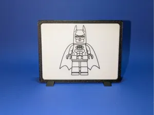 minifig batman wall art (no ams)