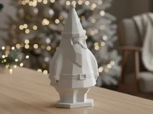 Low Poly Santa Claus