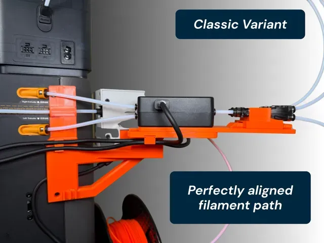 V4 Filament Track Switch & TPU Feed Assist Mounts — Фото 2 из 12