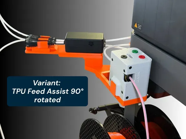 V4 Filament Track Switch & TPU Feed Assist Mounts — Фото 7 из 12