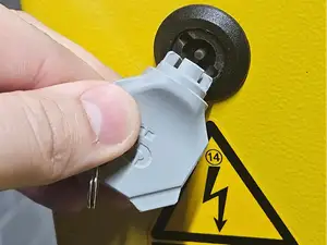 Keychain Multifunction Control Cabinet Tool