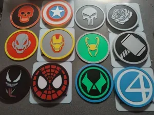 Skull & Roses Board Game - Marvel Characters