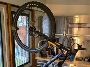 Mountain Bike Vertical Wall Mount