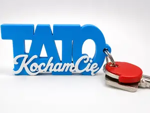 Брелоки для 3D-принтера: сердечки и не только