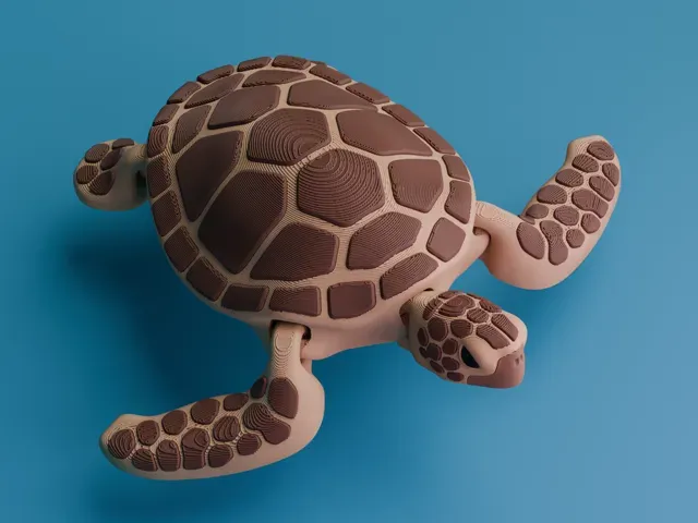 Articulated Sea Turtle (singlecolor & multicolor) — Image 3 of 4
