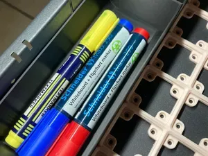 Pencil Box for Drawer - Fits Beside Gridfinity(4x)