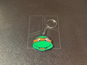 Llavero tortuga ninja