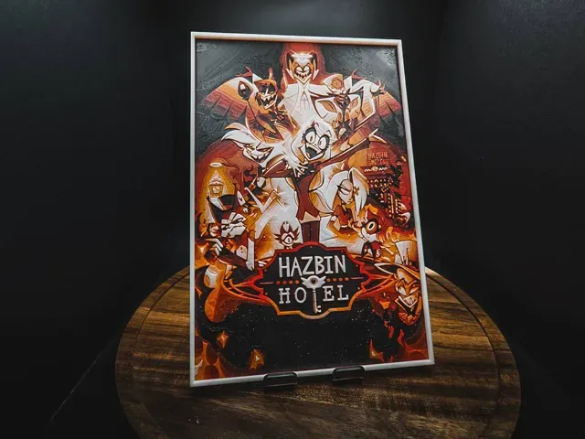 Hazbin Hotel (Season 1) (Series Poster - HueForge) — Фото 2 из 2