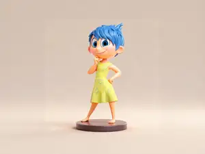 乐乐-头脑特工队迪士尼动画电影手办-儿童涂色玩具