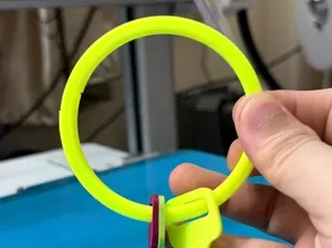 Round Carabiner XL | Print in place