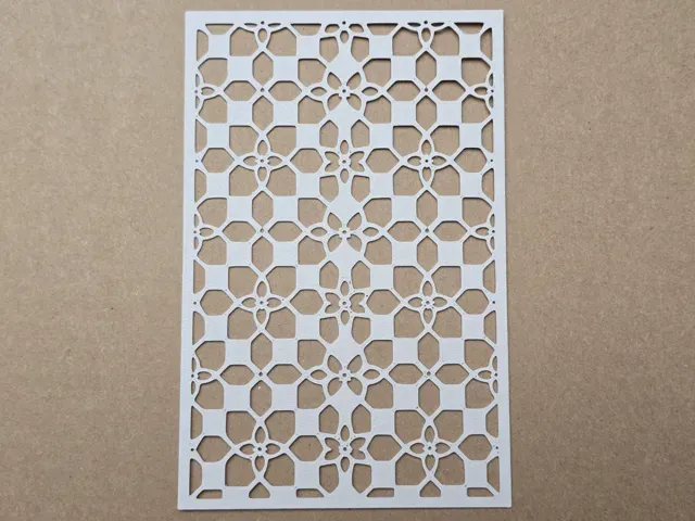 Moroccan Tile Pattern Stencil Template Floral