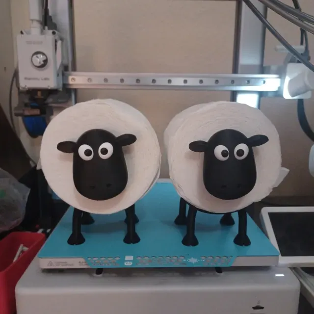 "TP Sheepy" Decorative Sheep Toilet Paper Holder — Фото 2 из 7