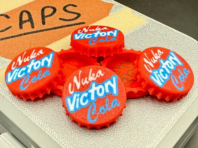 Realistic Nuka Victory Cola Bottle Cap (Fallout) — Image 2 of 3