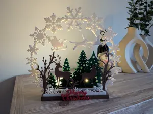 Winterzauber-Diorama