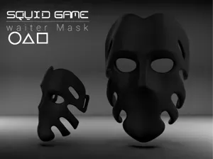 WAITER ! MASK (SQUID GAME Season 1 ) SERIES
