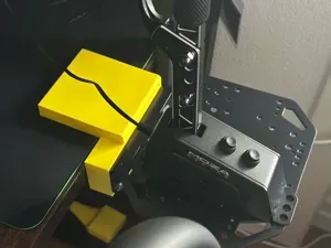 Moza Universal Mounting Plate's Desk Mount
