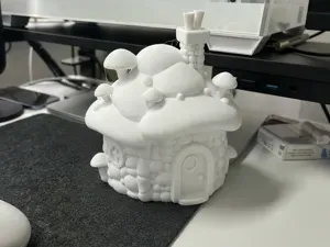 Enchanting Mushroom Abode | Whimsical Miniature