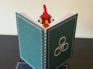 Skyrim Spelltome: Illusion - A5 Notebook cover