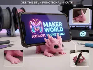 Soporte de Teléfono: Lindo Mini Dragon Guardian