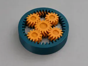Orbit V — Print-in-Place Planetary Gear Fidget