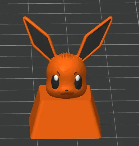 Eevee Pokemon Keyboard Keycap MX — Фото 3 из 4