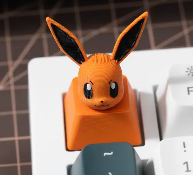 Eevee Pokemon Keyboard Keycap MX — Фото 2 из 4