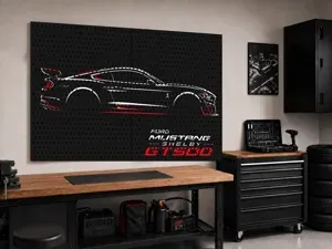 Ford Mustang Shelby GT500 Makers Wall (SKADIS)