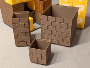 8bitfinity Brick Block Super Mario Bros Gridfinity