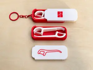 Slide Floss Case V2 – Keychain Small Parts Box