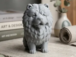 Chow Chow Statue