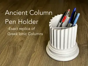 Ancient Column Pencil Holder / Organizer
