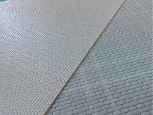Feuille texture mur brique anglaise 00 H0, 0 & 1