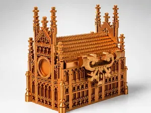 Gothic Cathedral Treasure Chest