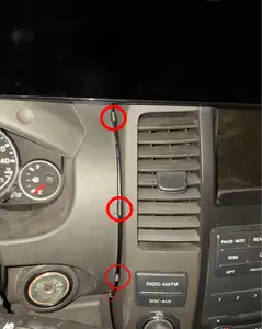 Wire Clamp for Vehicle Interior Panel Seams