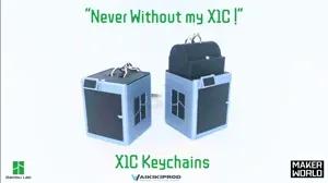 X1 Carbon Keychain - "Never without my X1C"