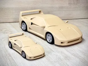 Ferrari F40 Scale Model (Large & Small!)