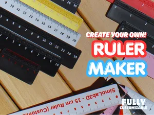 Ruler Maker - Customizable Ruler