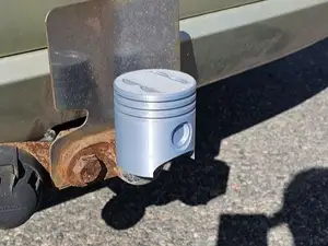 Piston Tow hook cover (More pistons more power!)