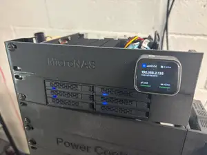 Rackmount NAS for ODroid H4 with drives and JetKVM
