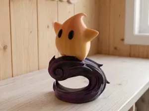 Figura Luma y base cósmica (Mario Galaxy)