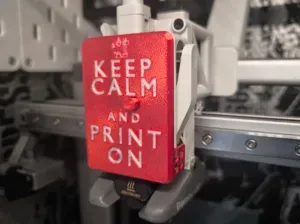 A1/A1 mini extruder (toolhead) cover. KEEP CALM