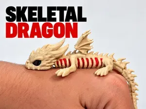 Articulated Skeletal Dragon