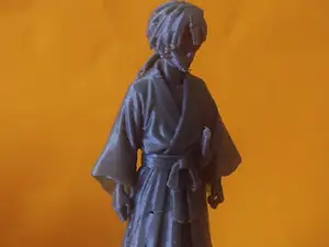Kenshin Himura wandering samurai Fan art
